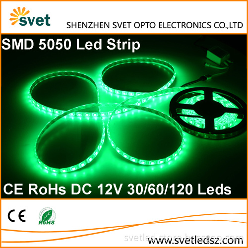 UL listed SMD 5050 300 Leds DC 12V Red Green Blue Color Changing Led Strip